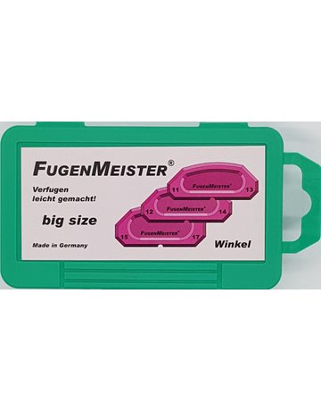 Fugenmeister Winkel big size - 3-tlg. 11/13, 12/14, 15/17