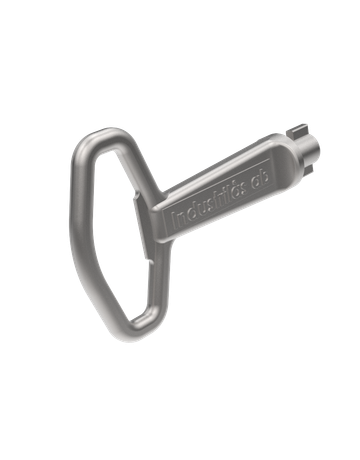 Hohlschlüssel GD-ZN verzinkt für ohne Hebel Doppelbart 3mm - Industrilas