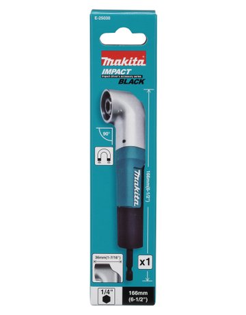 Winkelschraubvorsatz 1/4" 90" Winkel Impact Black - Makita - 4