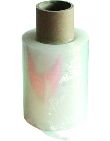 Schutz und Bindefolie 90 mm transparent KernØ 38mm, 23my, Rolle a 150 Meter