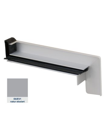 Bank Abschluss 500 mm EV1 Sichtbeton RAG² K rechts