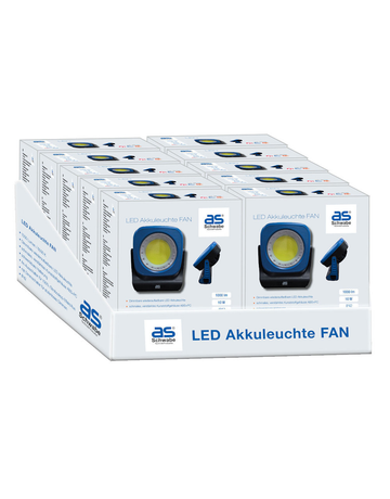 Akkuleuchte FAN 1000 Lumen - as Schwabe TechnikProdukte - 1