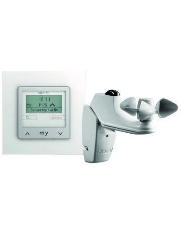 Soliris Smoove Uno Pure inkl. Wind-Sonnensensor+Rahmen Pure - Somfy - 1