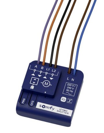 Unterputz-Empfänger Rollladen io (Izymo) - Somfy - 1
