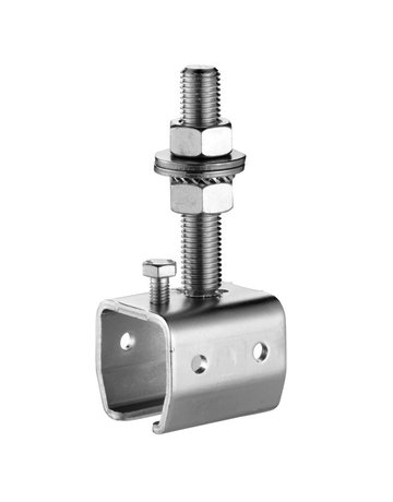 Befestigungsmuffe verzinkt höhenverstellbar Nr. 304 - HELM