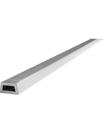 Gratleiste für Möbelfronten 29 mm breit Alu roh H/D: 15 mm L/T: 4020 mm - Haas
