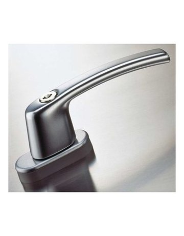 DK-Fenstergriff, abschließbar, RotoLine, Standard, 7/35, silbern