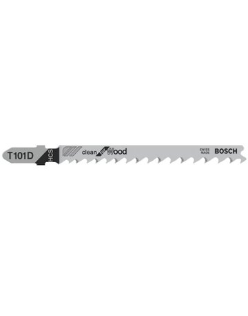 Stichsägeblatt T 101 D Bosch VE à 100 St ück Clean for Wood