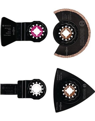 Bild Multi-Cutter-Set Fliesen Bosch 4-teilig Starlock-0