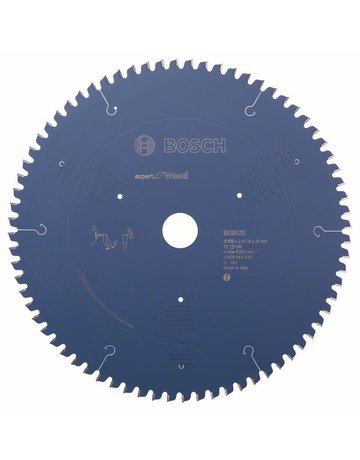 HM-Kreissägeblatt 300x2,4/1,8x30 72Z WBosch VE à 1 Stück Expert for Wood Kappsäg