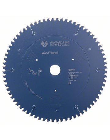 HM-Kreissägeblatt 305x2,4/1,8x30 72Z WBosch VE à 1 Stück Expert for Wood Kappsäg