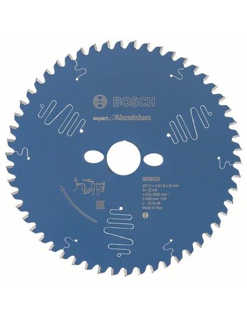 HM-Kreissägeblatt 210x2,6/1,8x30 54Z Bos ch VE à 1 Stück Expert for Aluminium - BOSCH