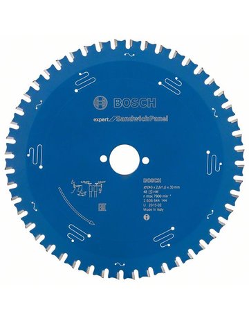 HM Kreissägeblatt 240x2,6x30mm Z48 TF Bo sch Expert SandwichPanel - BOSCH