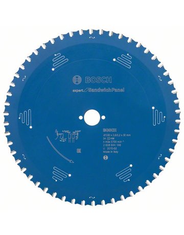 HM-Kreissägeblatt 330x2,6/2,2x30 54Z Bosch VE à 1 Stück Expert for Sandwich Pane