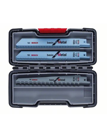 Säbelsägeblatt-Set Bosch 15-teilig Basic for Wood and Metal