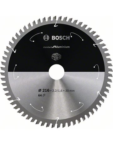 HM-Kreissägeblatt 216x2,2/1,6x30 64Z Bos ch VE à 1 Stück Expert for Aluminium - BOSCH