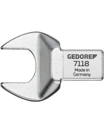 Einsteck-Maulschlüssel 8mm 9x12mm 4kt. G edore - GEDORE
