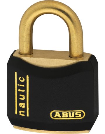 Bild AV - Vorhangschloss, Nautic T84MB/20, Messing massiv - ABUS-5
