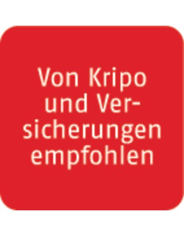Bild FT-Zusatzschloss, FTS206 CL/DFNLI abschließbar, verschieden schließend, Stahl braun - ABUS-5