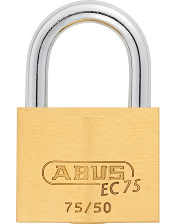 Bild AV - Vorhangschloss 75/50, Messing massiv - ABUS-8