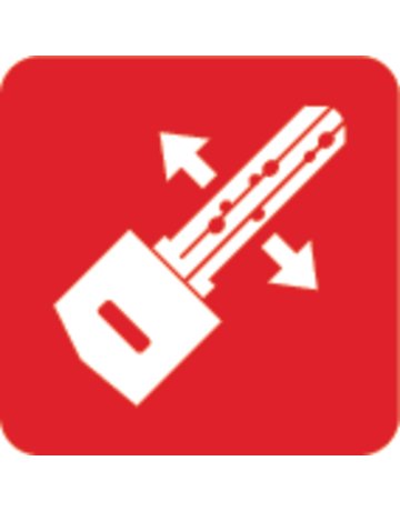 Bild Profil-Doppelzylinder, EC550, Baulänge A 30/ 50, Not+Gefahrenfunktion, 3 Wendeschlüssel, verschiedenschließend, Messing matt Nickel Pearl - ABUS-5