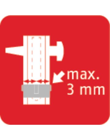 Bild Profil-Doppelzylinder, EC550, Baulänge A 55/ 60, Not+Gefahrenfunktion, 3 Wendeschlüssel, verschiedenschließend, Messing matt Nickel Pearl - ABUS-7
