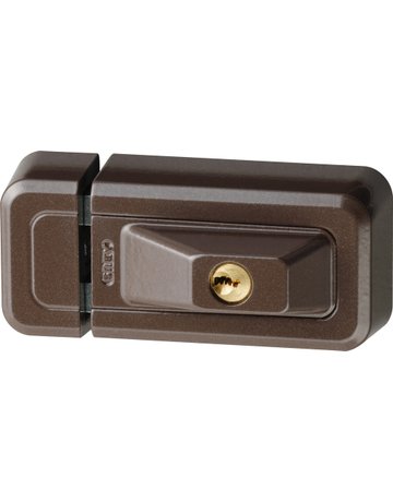 Bild FT-Universal-Zusatzschloss, 3010 CL/DFNLIabschließbar, verschieden schließend, Stahl braun - ABUS-4