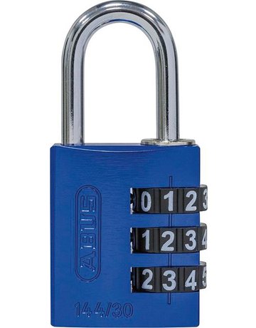 Zahlen-Hangschloss 144/30 blau Lock-Tag - ABUS