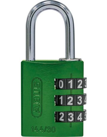 Zahlen-Hangschloss 144/30 grün Lock-Tag - ABUS