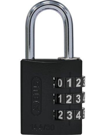 Zahlen-Hangschloss 144/30 schwarz Lock-T ag - ABUS
