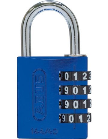 Zahlen-Hangschloss 144/40 blau Lock-Tag - ABUS