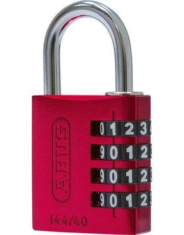 Zahlen-Hangschloss 144/40 rot Lock-Tag - ABUS