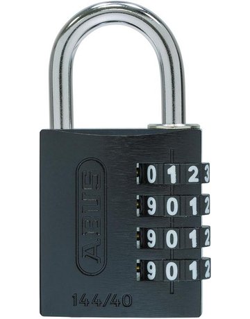 Zahlen-Hangschloss 144/40 schwarz Lock-T ag - ABUS