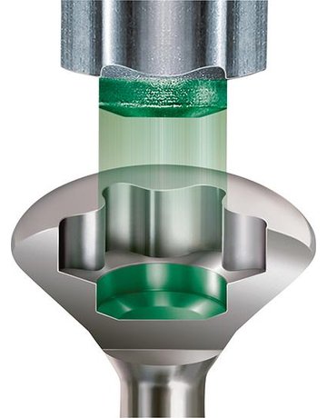 Bild Spenglers. A2 T-STAR plus T20 4CUT Dichtscheibe 15 mm Ø 4,5x55 mm - SPAX-3