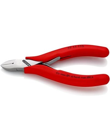 Bild elektr. Seitenschneider 115mm Form1polier t Knipex-0