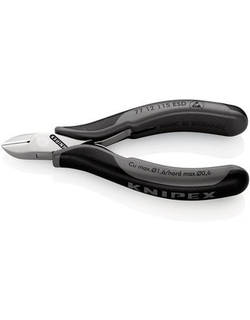 Bild elektr. Seitenschn. ESD 115mm m.Drahtk.m. F.Knipex-0