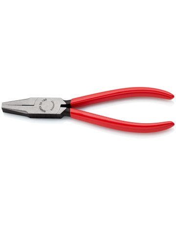 Bild Flachzange 180mm poliert mit Kunststoffg riff KNIPEX-0