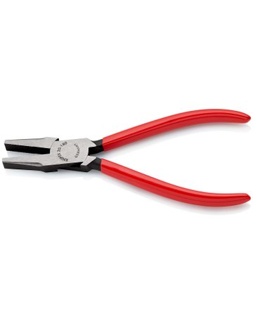 Bild Flachzange 180mm poliert mit Kunststoffg riff KNIPEX-1
