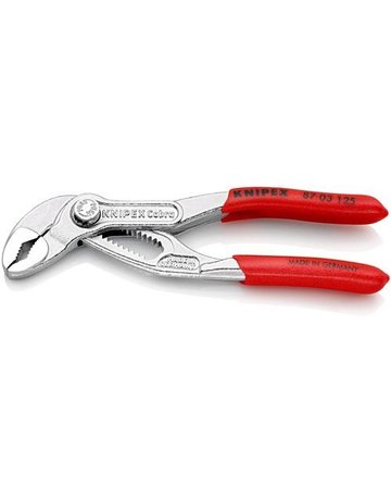 Bild Wasserpumpenzange Cobra 125mm verchromt Knipex-0