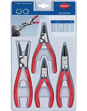 Bild Sicherungsringz.-Set 4tlg.Schaummodul Kn ipex - KNIPEX-0