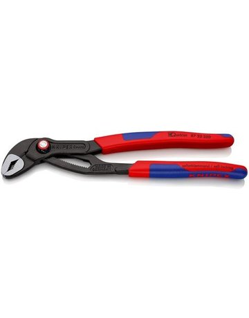 Bild Wasserpumpenzange Cobra QuickSet 8722250 mit 2-Komponenten-Griffen 250mm KNIPEX-0