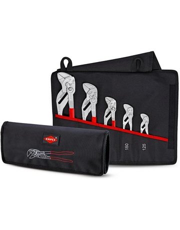 Bild Zangenschlüssel-Set 5tlg.in Rolltasche K nipex - KNIPEX-0