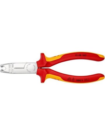 Bild Abmantelungszange VDE mit 2-Komponenten- Griffen 165mm qmm KNIPEX-0