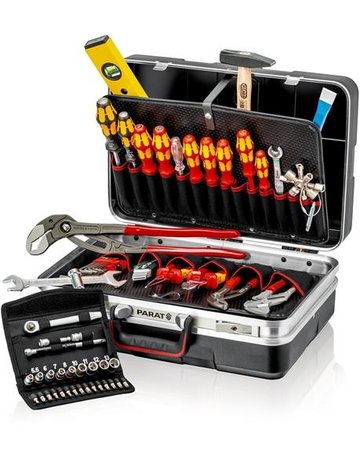 Bild Werkzeugsortiment Vision Sanitär 60-teil ig im ABS-Koffer Knipex-0