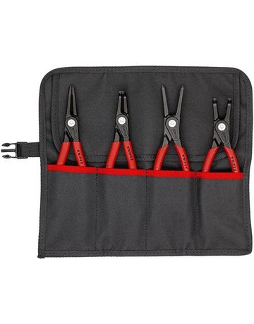 Bild Sicherungsringzangen-Satz Präzision in R olltasche 4-teilig KNIPEX-0