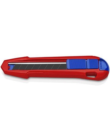 Bild Cuttermesser Alu Druckguss 18mm mit 3 Kli ngen KNIPEX-0