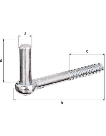 Bild Schraubhaken 3310/K2/13 mm GAH Alberts-0