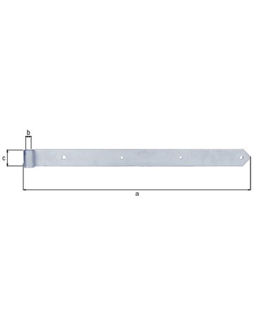Bild Ladenband 3314/K2/800 mm GAH Alberts-0