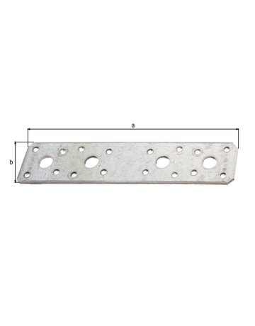 Bild Flachverbinder vz,180x40x3,0 GAH Alberts-0