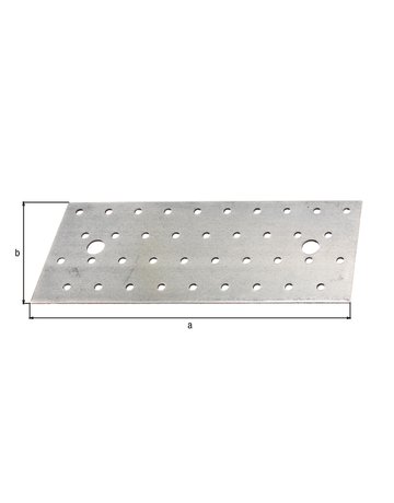 Bild Lochplatte vz,200x80x2 GAH Alberts-0